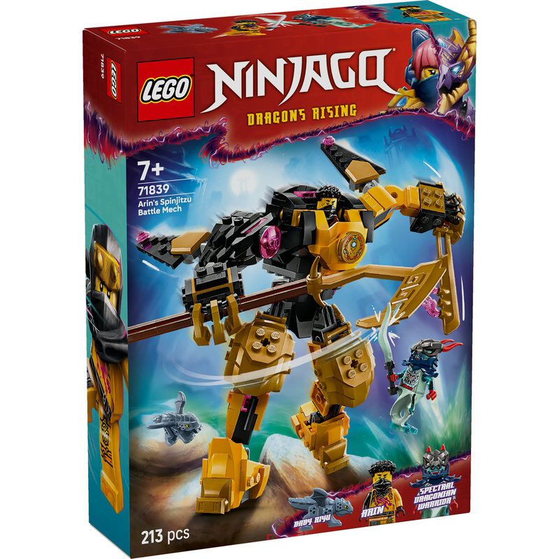 エバーグリーン　MO-DO 13点セット レゴ LEGO ニンジャゴー エリンのスピン術・メカスーツ 71839 おもちゃ
