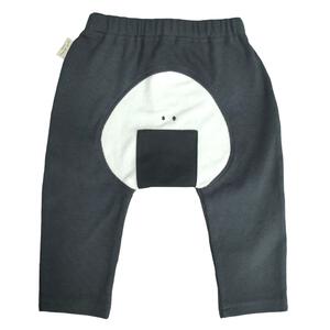 オシリハッピーモンキーパンツ おにぎり グレー×70cm ベビー服 ベビーウェア ボトムス 赤ちゃん 男の子 女の子 ユニセックス 子供服 保育園 幼稚園