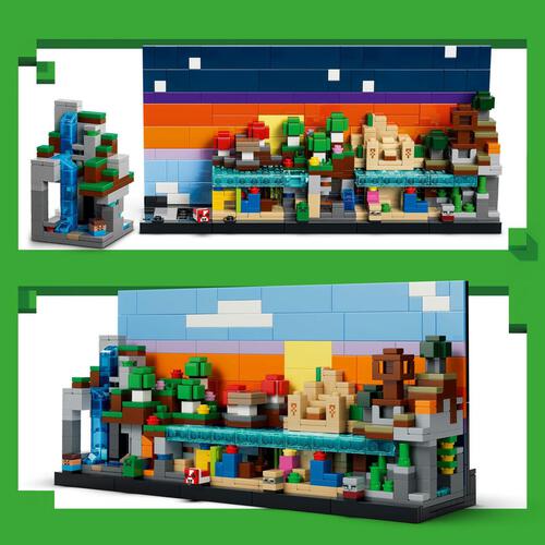 レゴ LEGO マインクラフト ミニバイオーム 21589｜おもちゃ 玩具 誕生日 プレゼント ブロック 12歳 13歳 14歳