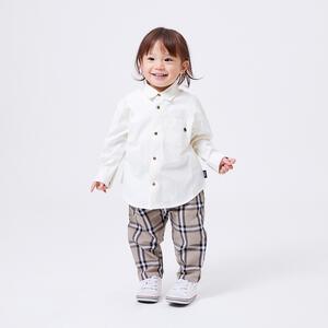 POLO BCS 長袖シャツ ベージュ×80cmベビーザらス限定