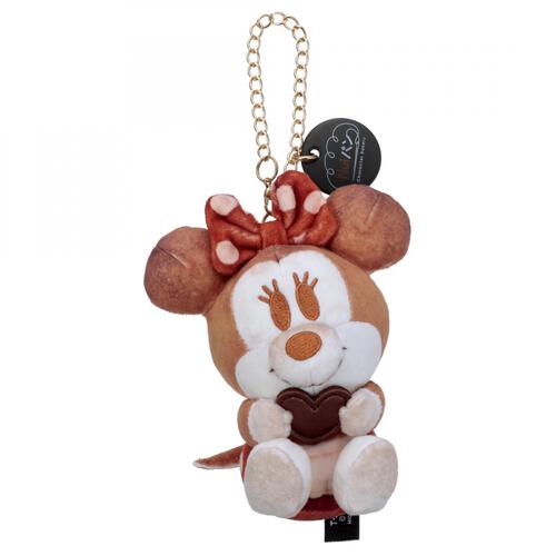 【2026年1月17日発売予定】ディズニーキャラクター Nuiパン チェーンストラップマスコット キャラクターパン（すわり）ミニーマウス(バレンタインver.）