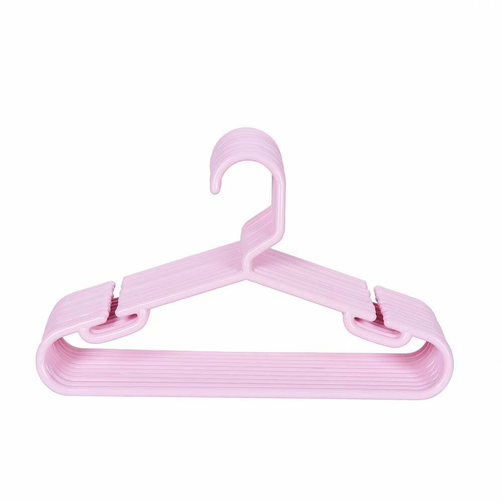 dear BABY ディアベビー 10本入 ベビーハンガー （パウダーピンク