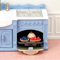 シルバニアファミリー きらめく水辺の赤い屋根のお家 エレガントダイニングルーム