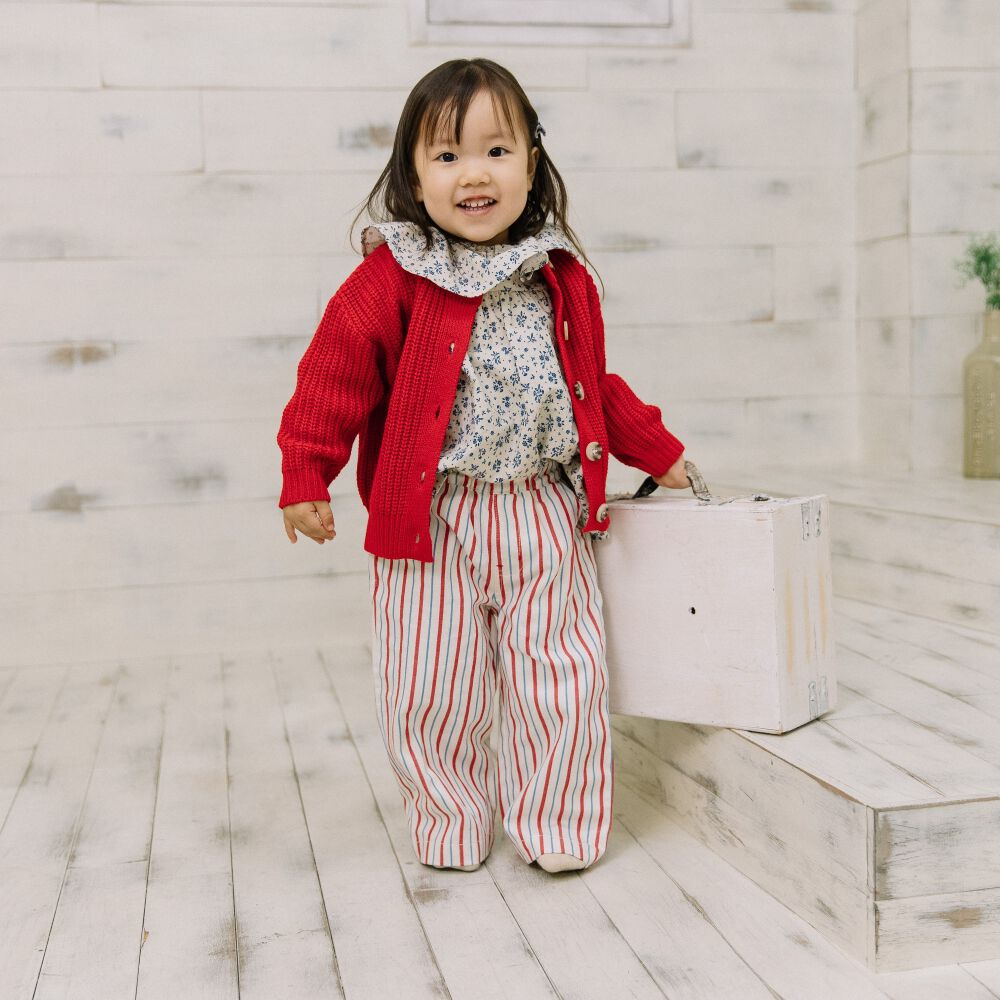 Blumarine 花柄カーディガン オレンジ 38 ファー イタリア製 Blumarine 花柄カーディガン オレンジ 38 ファー イタリア製