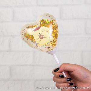 ポムポムプリン サンリオキャラクターズ スティックバルーン 風船 ハート イベント パーティー