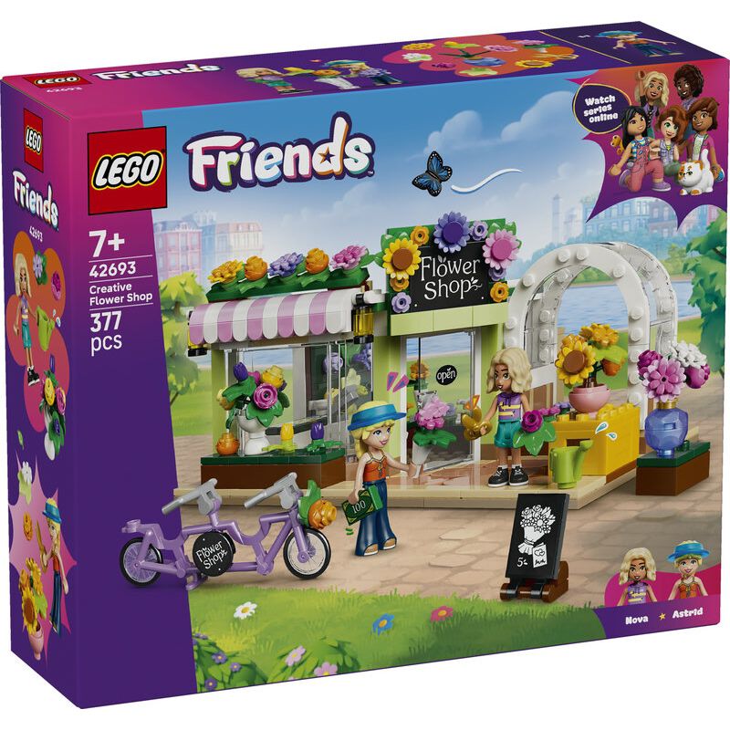 2026年6月1日発売】レゴ LEGO フレンズ デコって お花屋さん おもちゃ