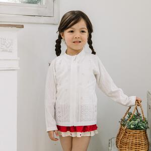 RAT-A-TATR 長袖 ラッシュガード レース ラッタッター ナチュラル×110cm