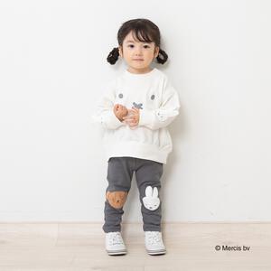 ミッフィーアップリケレギンス グレー×95cm ベビーザらス限定