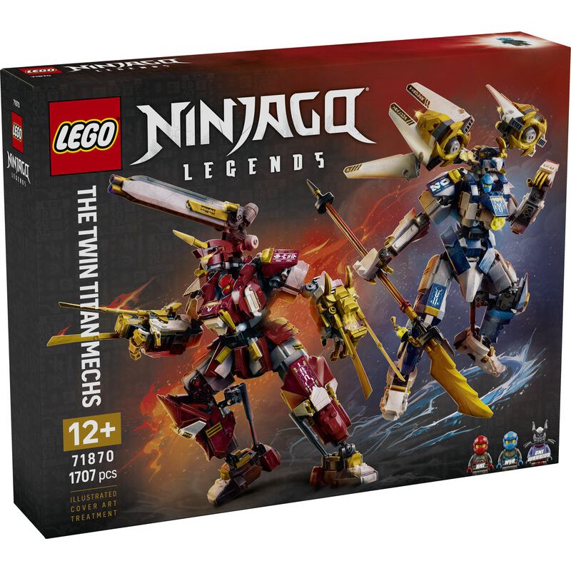 2026年6月1日発売】レゴ LEGO ニンジャゴー チタンメカ・ツインセット