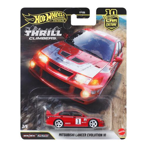 【予約受付商品】ホットウィール カーカルチャー スリル クライマーズ 三菱 ランサー エボリューション VI【出荷予定日：2026年4月11日】