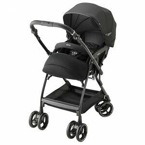 Aprica アップリカ オプティア クッション グレイス （オニキスブラック）A型ベビーカー 1か月～3歳頃対応