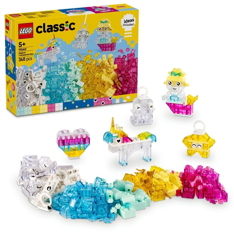 レゴ LEGO クラシック 11040 まほうのアイデアボックス＜クリアカラー
