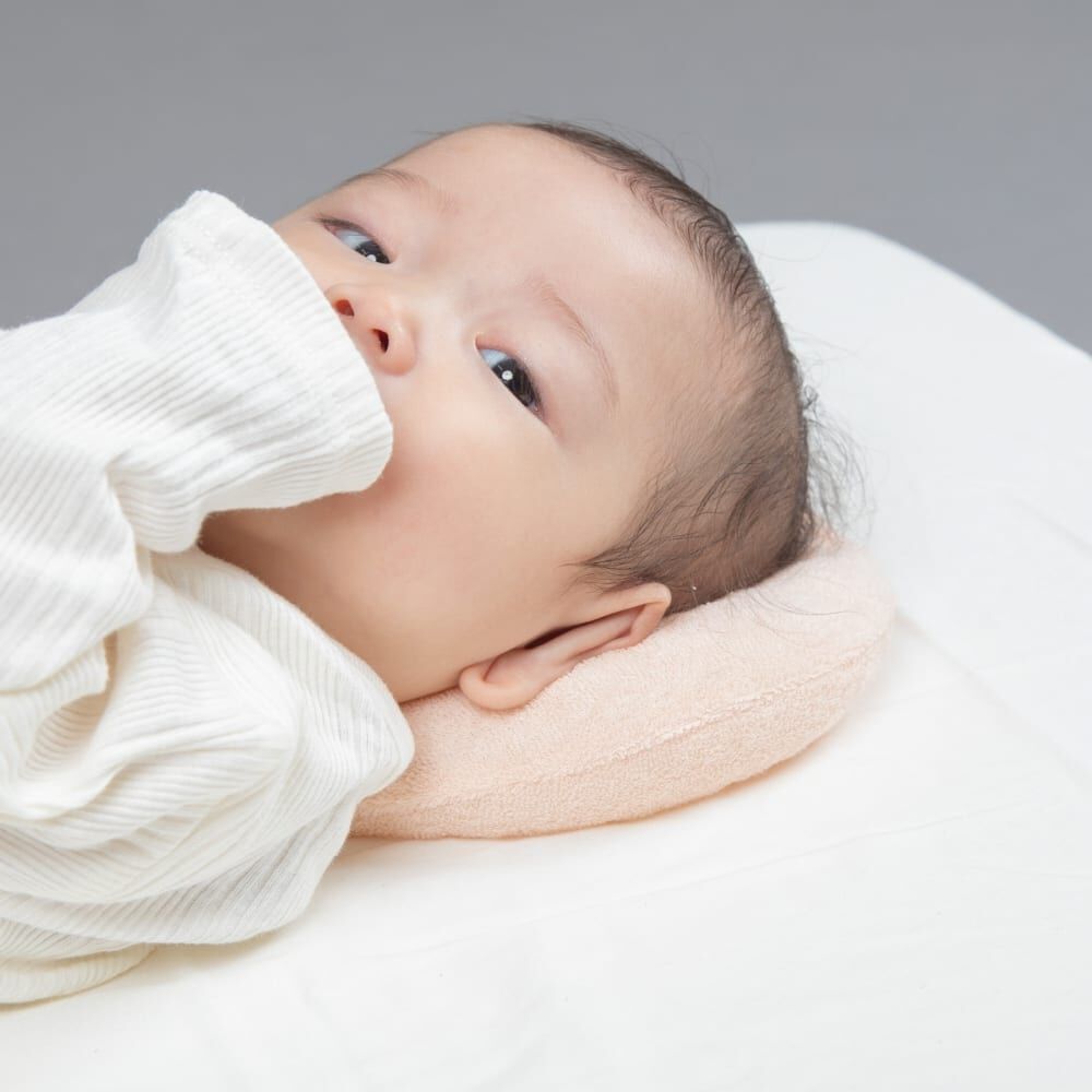 頭のかたちをよくする枕 ソフトチューブ（ピンク）日本製(ピンク