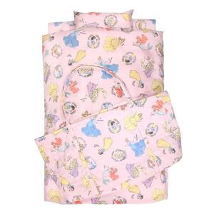 お昼寝布団７点セット ディズニープリンセス ファスナー仕様