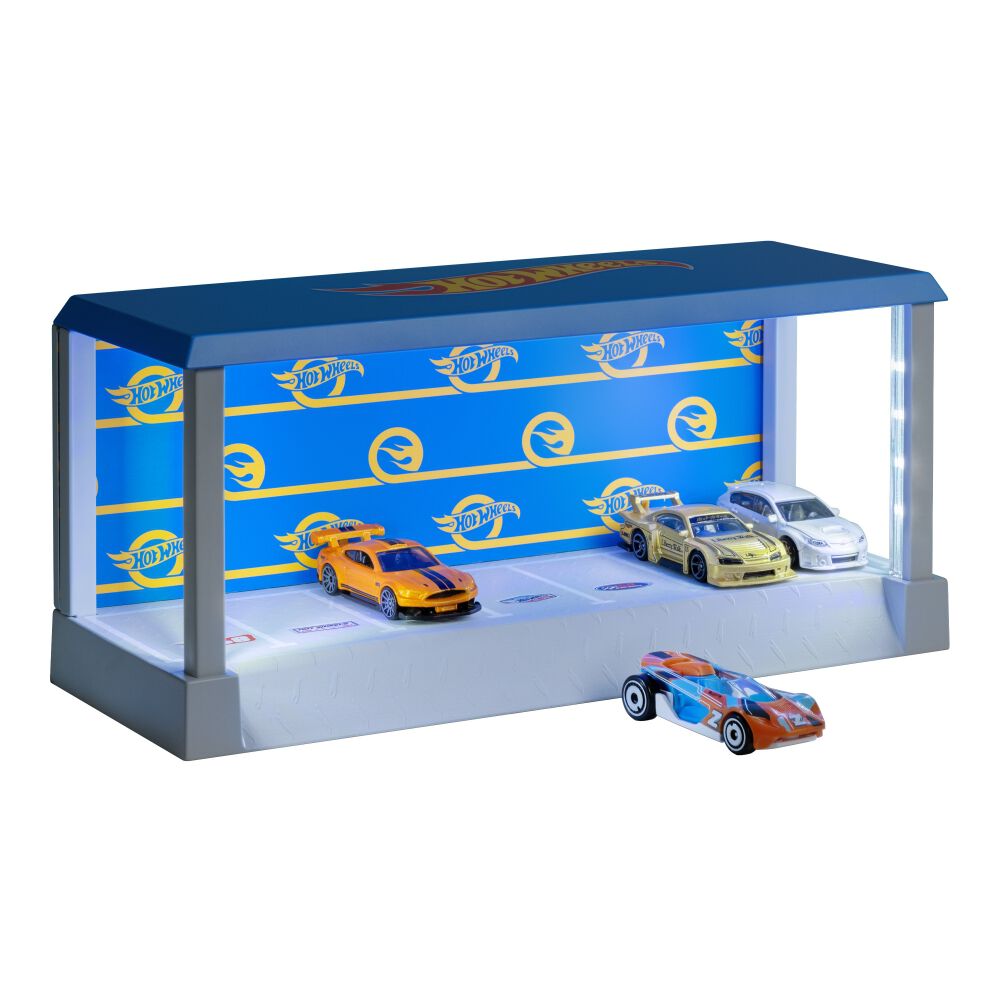 HOT WHEELS ホットウィール ライト付き ガレージディスプレイケース