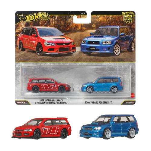 【予約受付商品】プレミアム2パック 2005 三菱ランサー エボリューション IX ワゴン / 2004 スバル フォレスター STI【出荷予定日：2026年2月28日】