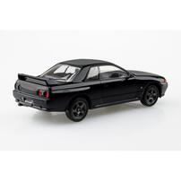 楽プラ スナップキット 1/32 ニッサン R32スカイライン GT-R(ブラックパールメタリック) プラモデル