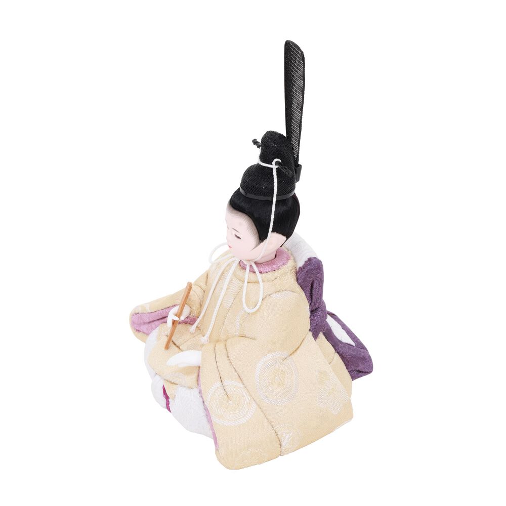 雛人形】木目込み親王飾り「刺繍八重桜」ひな人形 おしゃれ かわいい