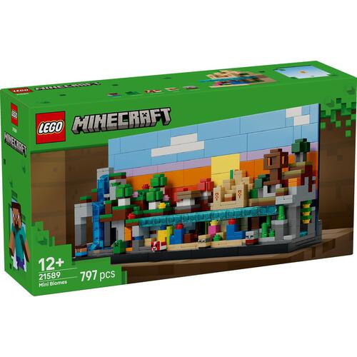 レゴ LEGO マインクラフト ミニバイオーム 21589｜おもちゃ 玩具 誕生日 プレゼント ブロック 12歳 13歳 14歳