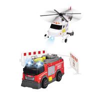 ライト＆サウンド 消防車＆ヘリコプター2台セット トイザらス限定 クリスマスプレゼント 3歳 4歳 5歳