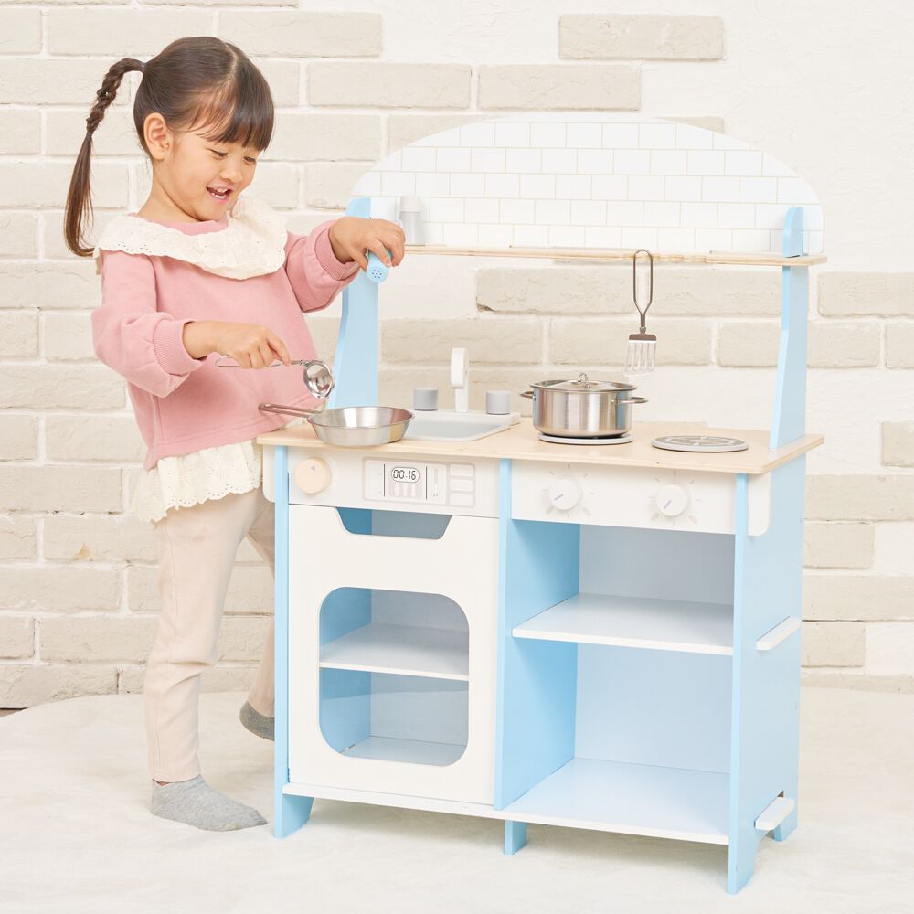 組み立てカンタン！木製キッチン トイザらス限定 3歳 4歳 5歳