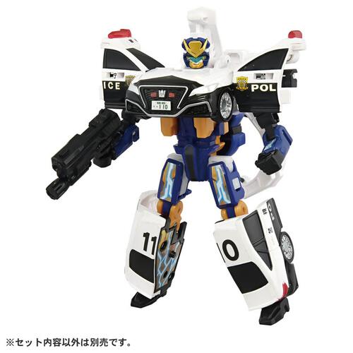 【予約受付商品】トミカ ジョブレイバー TJBDX ライジングポリスブレイバー デカライドアーマー白バイ DXセット【出荷予定日：2026年4月18日】