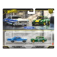 【予約受付商品】ホットウィール プレミアム2パック カスタム '64 ギャラクシー 500 / '67 フォード アングリア レーサー【出荷予定日：2026年5月30日】