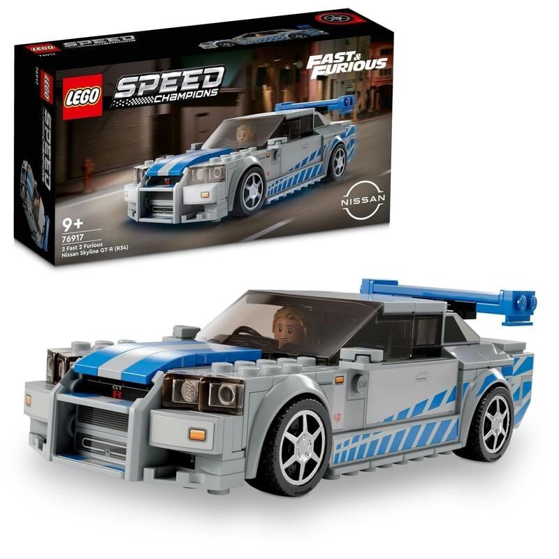 SM7B 完品 レゴ LEGO スピードチャンピオン ワイルド・スピード 日産スカイライン