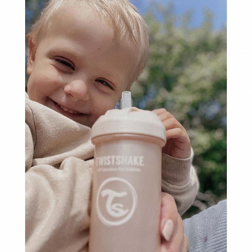 TWISTSHAKE ツイストシェイク ストローカップ 360ml (パールシャンパン