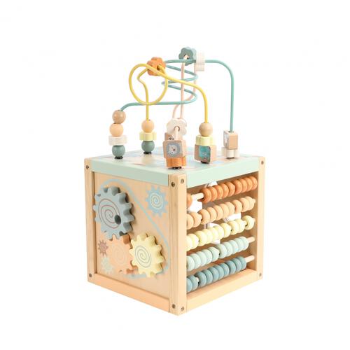 木製ミディアム アクティビティキューブ ベビーザらス限定　