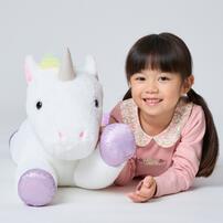 ジャンボユニコーン (80㎝) トイザらス限定 プレイポップ 誕生日 ギフト プレゼント 2歳 3歳 4歳