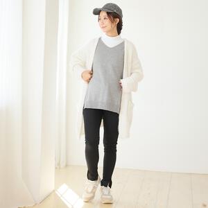 ゆったりレギンス(ブラック&times;M)