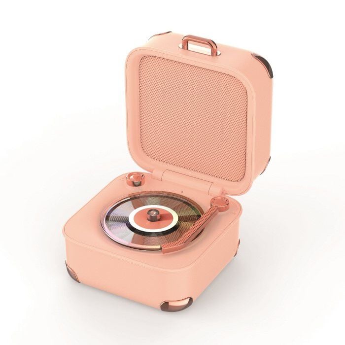 スピーカー Bluetooth ラジオ レコードプレーヤー レコードプレーヤー型スピーカー ピンク トイザらス限定 bluetooth