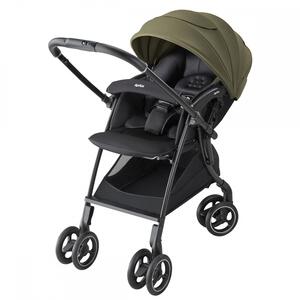ベビーザらス先行発売 Aprica アップリカ ラクーナ クッション フリー AE (リミテッドグリーン) A型ベビーカー 軽量 両対面式 4輪フリー 1ヶ月～3歳頃対応