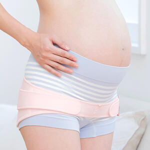 なが～く使えるマタニティベルト（ピンク・M）