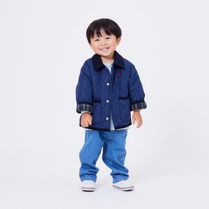 POLO BCS キルティングジャケット ネイビー×90cmベビーザらス限定