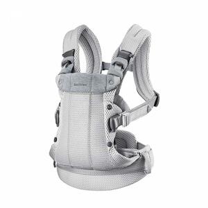 BabyBjorn ベビービョルン ベビーキャリア HARMONY (シルバー) 抱っこ紐 最上級モデル 対面抱っこ 対面抱っこ 前向き抱っこ おんぶ 3Dメッシュ素材 簡単装着 新生児～15.0kg