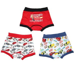 Disney ディズニー カーズ 3枚組ボクサーパンツ レッド&times;90cm