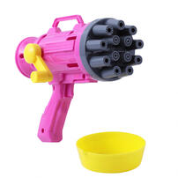 しゃぼんバズーカ 電池不要 手動式 しゃぼん液 シャボン玉