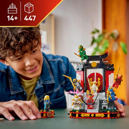 レゴ LEGO ニンジャゴー ニンジャ キャラクターディスプレイ＜15周年記念モデル＞ 71866｜おもちゃ 玩具 誕生日 プレゼント ブロック 14歳 15歳 16歳
