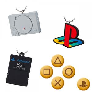 playstation ミニチュアチャーム付きビスケット【種類ランダム】お菓子