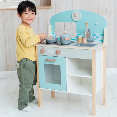 木製2IN1おしゃれなIHキッチン トイザらス限定 おままごと プレゼント 3歳 4歳 5歳