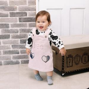 BUDDYLEE ジャンパースカート ニットコール ピンク×80-90cm ベビーザらス限定