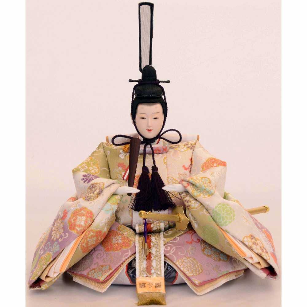 吉徳監製　雛人形　立雛　西軍織本金箔押　正絹　春光雛 吉徳監製雛人形立雛西軍織本金箔押春光雛 吉徳監製 雛人形 立