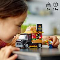 レゴ LEGO シティ バーガートラック 60404｜おもちゃ 玩具 誕生日 プレゼント ブロック 知育 5歳 6歳 7歳 はたらくくるま 働く車 ごっこ遊び 車 ミニカー
