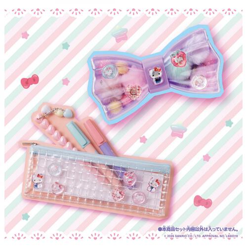 【予約受付商品】キラ★ガチャシール ぷっくりドロップ 専用別売りセット ハローキティ キラガチャ【出荷予定日：2026年8月1日】