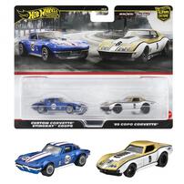 ホットウィール プレミアム 2パック '69 COPO コルベット/ カスタム コルベット "スティングレー" クーペ