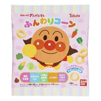 それいけアンパンマン ふんわりコーン 5袋入り 1歳からはじめよう やさしいしお味 コーンスナック カルシウム ノンフライ お菓子詰め合わせ 個包装 東ハト