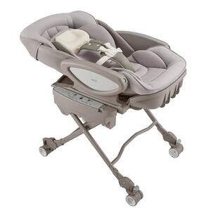 Aprica アップリカ ユラリズム オート AD (アースグレー ) ハイローチェア ハイローラック スウィングラック ロングユース 電動スウィング 新生児～4才頃まで