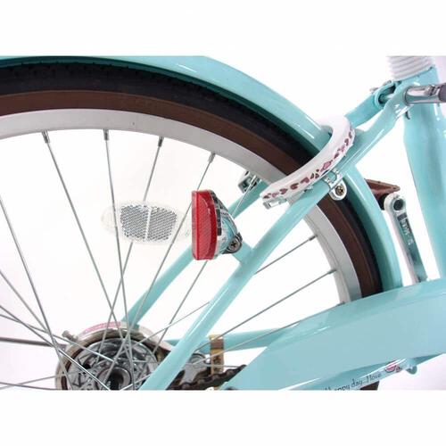 22インチ 身長120～135cm 子供用自転車 バレンタイン2（ミントブルー）かわいい 女の子 トイザらス限定 7歳 8歳 9歳